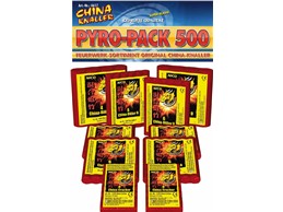 Pyro- Pack 500:   60-teilig    Das ultimative Knallerset für "Knallfrösche"    (Kategori