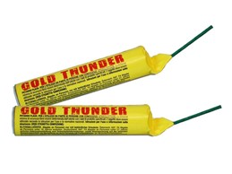 Gold Thunder:   Gold Thunder ca.50g mit Vorbrenner   Blitzknaller KAT F4       Abgabe 